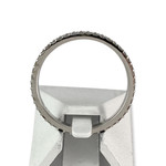 Bague MAUBOUSSIN d'occasion or 750 blanc diamants - vue 3