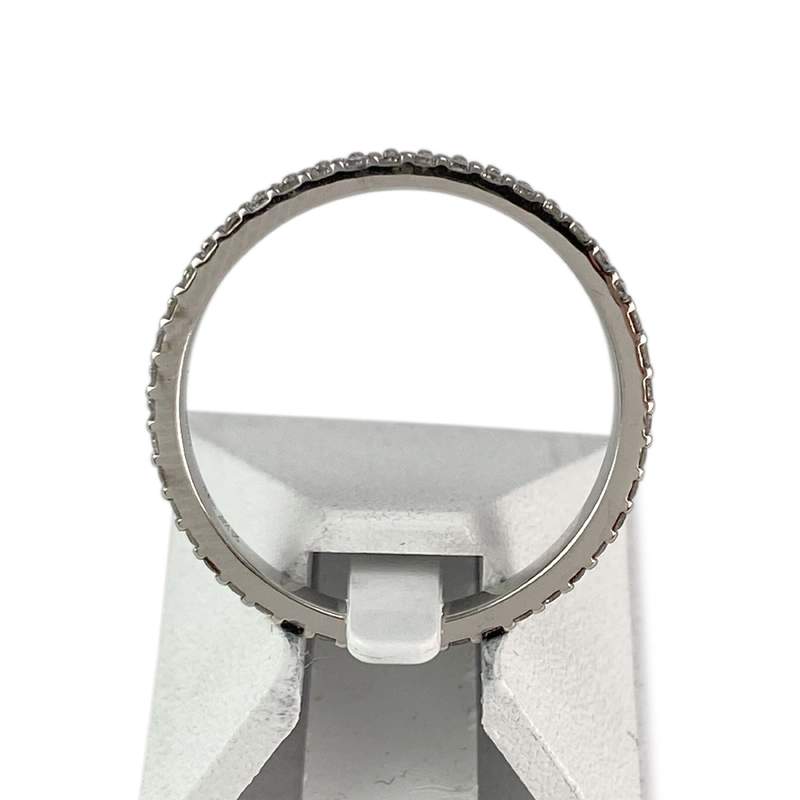 Bague MAUBOUSSIN d'occasion or 750 blanc diamants - vue 3