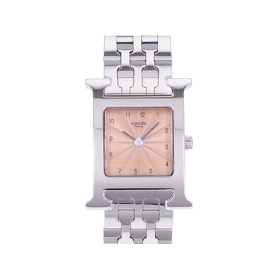 Montre d'occasion HERMES Heure H femme quartz bracelet acier