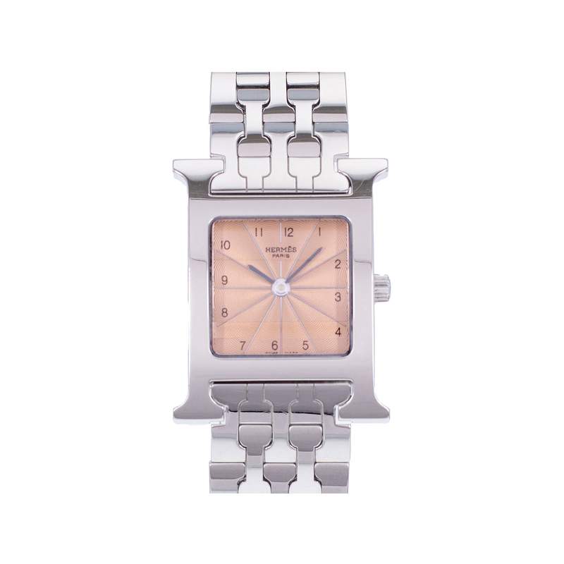 Montre d'occasion HERMES Heure H femme quartz bracelet acier - vue 1
