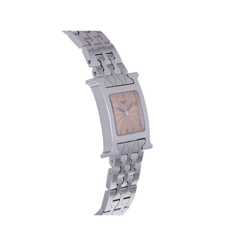 Montre d'occasion HERMES Heure H femme quartz bracelet acier - vue 2
