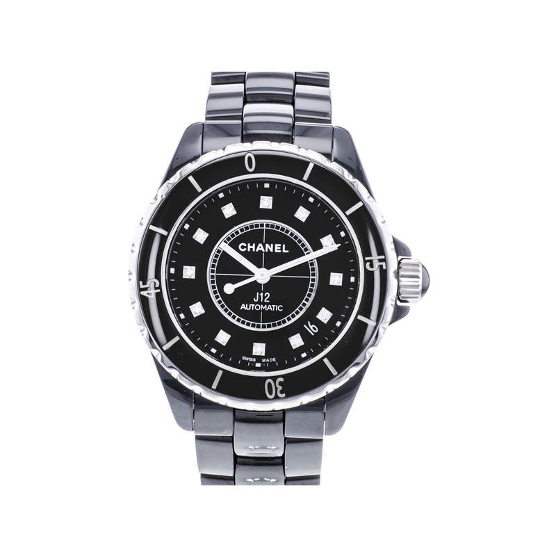 Montre d'occasion CHANEL J12 femme mouvement automatique certifié (cosc) bracelet céramique - vue 1