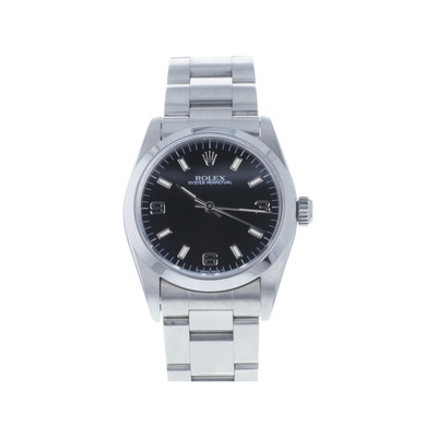 Second hand watch ROLEX Oyster Perpetual women automatic steel