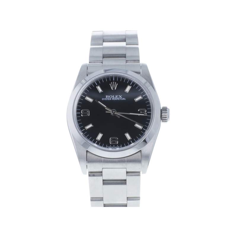 Montre d'occasion ROLEX Oyster Perpetual femme automatique bracelet acier - vue 1