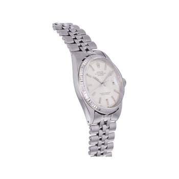 Montre d'occasion ROLEX DateJust homme mouvement automatique certifié (cosc) bracelet acier
