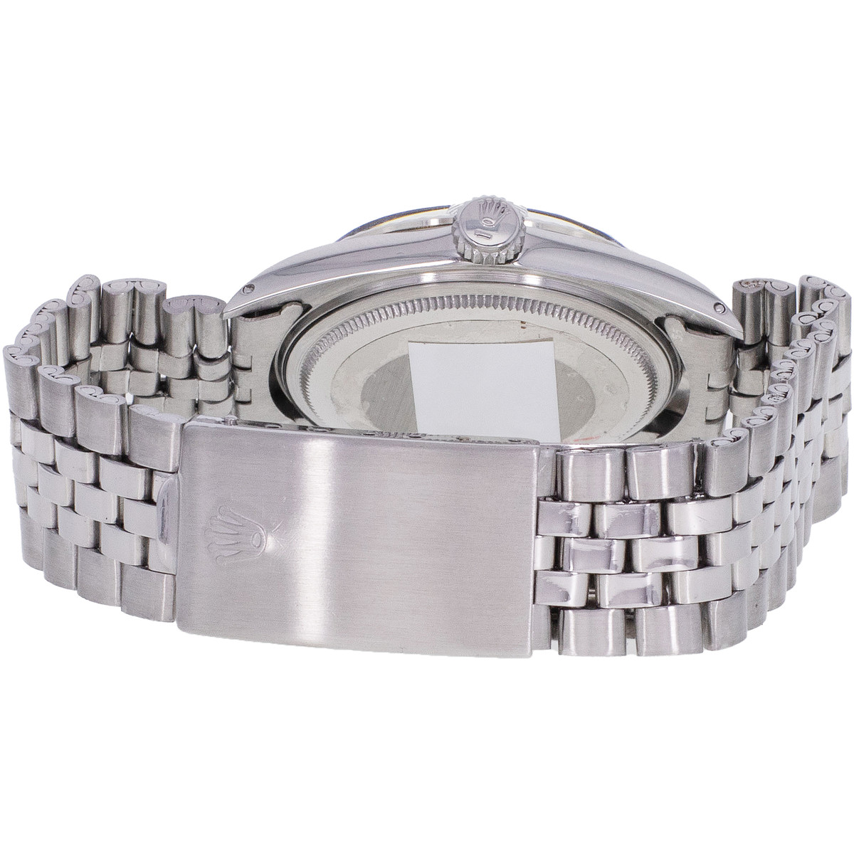 Montre d'occasion ROLEX DateJust homme mouvement automatique certifié (cosc) bracelet acier - vue 3