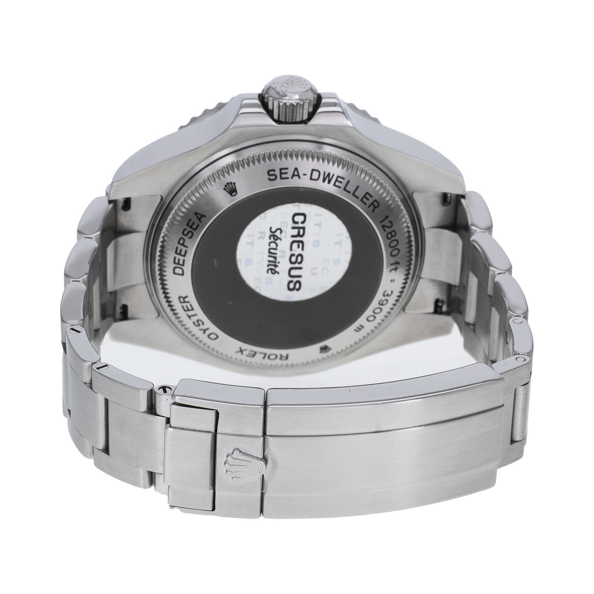 Montre d'occasion ROLEX Sea-Dweller homme mouvement automatique certifié (cosc) bracelet acier - vue 3