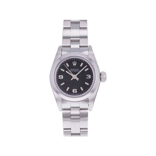 Montre d'occasion ROLEX Oyster Perpetual femme automatique bracelet acier