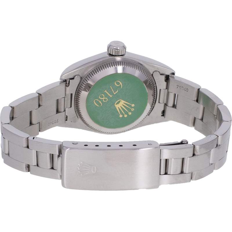 Montre d'occasion ROLEX Oyster Perpetual femme automatique bracelet acier - vue 3