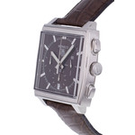 Montre d'occasion TAG HEUER Monaco homme automatique bracelet cuir d'origine - vue D2