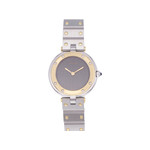 Montre d'occasion CARTIER Santos femme quartz bracelet or jaune 750/000 et acier - vue 1