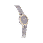 Montre d'occasion CARTIER Santos femme quartz bracelet or jaune 750/000 et acier - vue 2