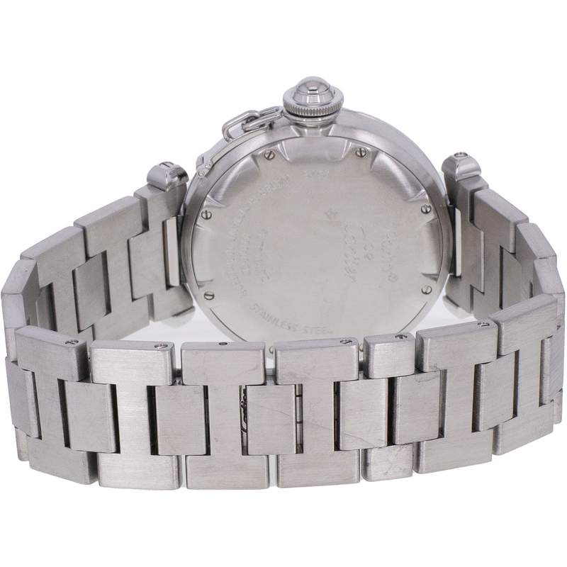 Montre d'occasion CARTIER Pasha mixte automatique bracelet acier - vue 3