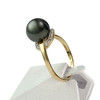 Bague d'occasion or 750 2 tons perle de tahiti - vue V2