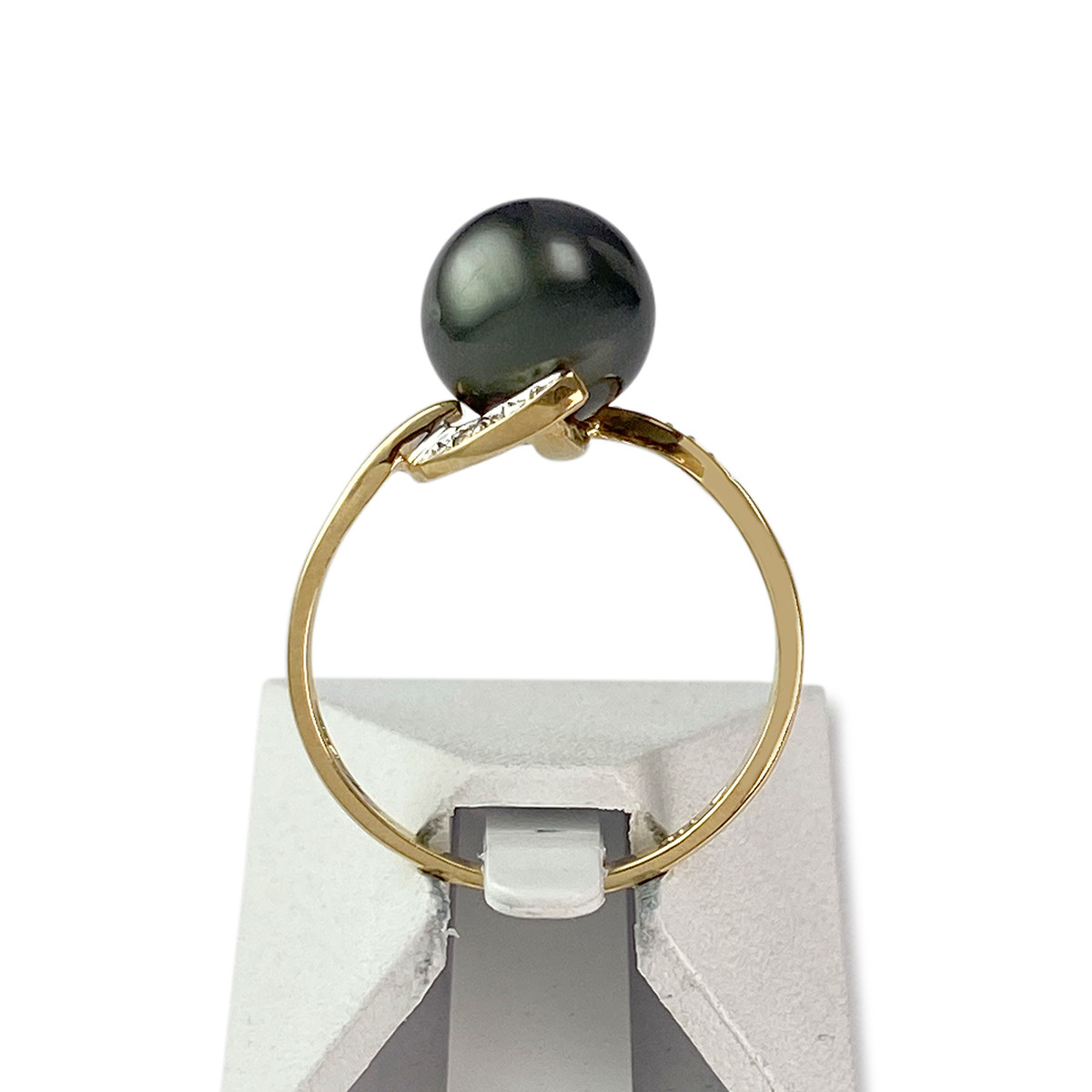 Bague d'occasion or 750 2 tons perle de tahiti - vue 3