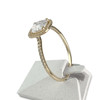 Bague d'occasion or 375 jaune zirconias - vue V2