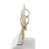 Boucles d'oreilles pendants d'occasion or 750 jaune rubis - vue V2