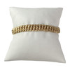 Bracelet d'occasion or 750 jaune maille américaine 17 cm - vue V1