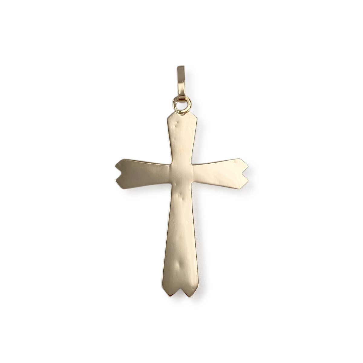Pendentif croix d'occasion or 750 jaune - vue 2