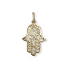 Pendentif main de Fatma d'occasion or 750 jaune - vue V1