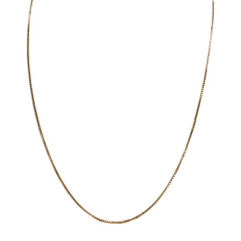 Used 750 yellow gold Venetian link chain, 52 cm