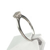 Bague d'occasion or 375 blanc diamants - vue V2