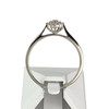 Bague d'occasion or 375 blanc diamants - vue V3