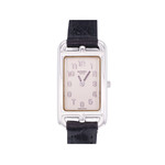 Montre d'occasion HERMES Cape Cod femme quartz bracelet cuir cresus - vue 1