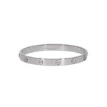 Bracelet d'occasion CARTIER Love mixte or blanc 750/1000 - vue 1
