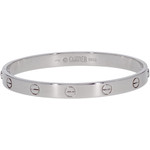 Bracelet d'occasion CARTIER Love mixte or blanc 750/1000 - vue 2