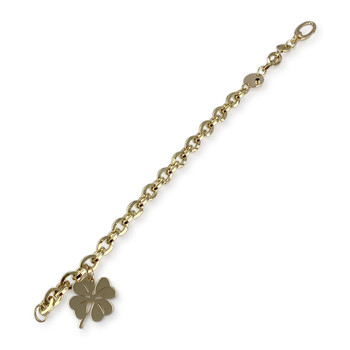 Bracelet d'occasion or 750 jaune saphir 19 cm