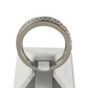 Bague d'occasion or 750 blanc diamant - vue V3