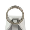 Bague Vesontio d'occasion or 750 blanc diamants - vue V3