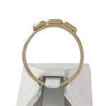 Bague d'occasion or 750 jaune diamant - vue 3