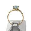 Bague d'occasion or 750 jaune topaze sky blue - vue V3