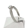 Bague d'occasion platine gris diamant - vue V2
