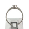 Bague d'occasion platine gris diamant - vue V3