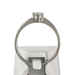 Bague d'occasion platine gris diamant - vue 3