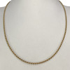 Collier d'occasion or 750 jaune torsadée - vue V2