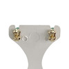 Boucles d'oreilles d'occasion or 375 jaune emeraude - vue V3