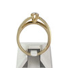 Bague d'occasion or 750 jaune diamant - vue V3