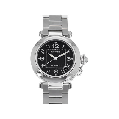 Montre d'occasion CARTIER Pasha mixte automatique bracelet acier