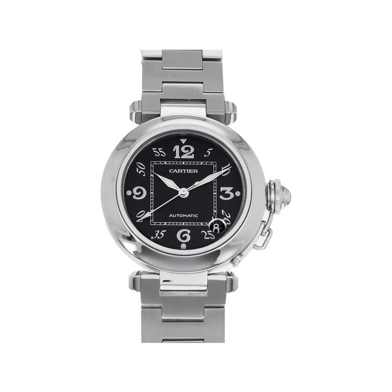 Montre d'occasion CARTIER Pasha mixte automatique bracelet acier - vue 1