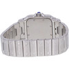 Montre d'occasion CARTIER Santos mixte quartz bracelet acier - vue V3