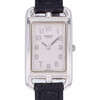 Montre d'occasion HERMES Cape Cod femme quartz bracelet cuir d'origine - vue VD1