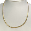 Collier d'occasion or 750 jaune maille haricot - vue V2