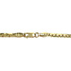 Collier d'occasion or 750 jaune maille haricot - vue V3