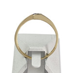Bague d'occasion or 750 jaune saphir - vue 3