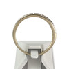 Bague d'occasion or 375 jaune diamant - vue V3