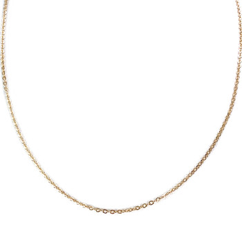 Chaîne d'occasion or 750 jaune maille forçat